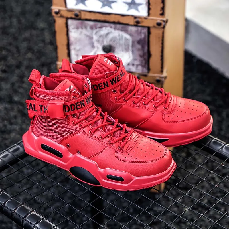 Мужские классические кроссовки BomKinta Вулканизированная подошва дышащие высокие