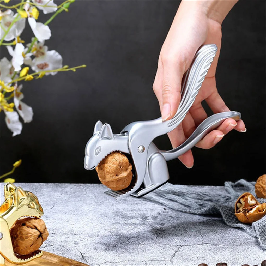 

Manual Handheld Walnut Cracker Nut Chestnut Shell Opener Zinc Alloy Kitchen Chef Tool Opening Household Accessories