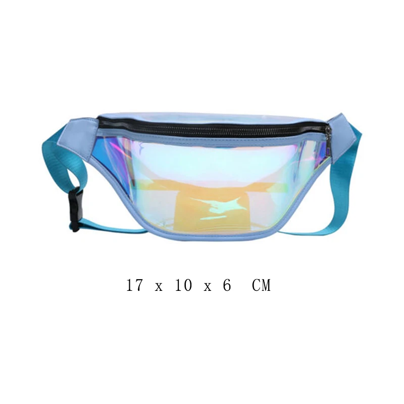 Сумки через плечо для женщин 2019 Женская голографическая поясная сумка из