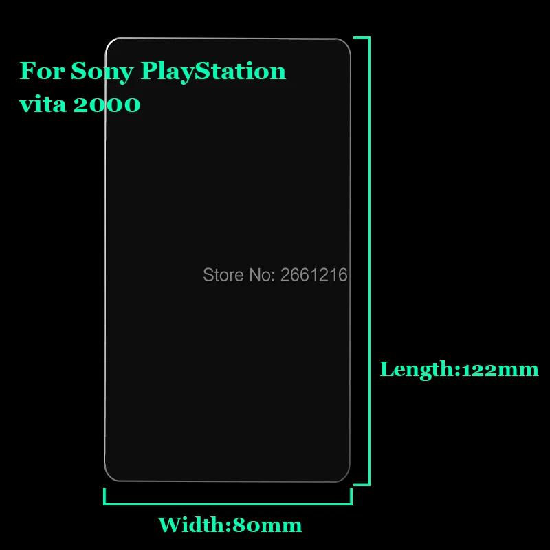 2 шт./партия для sony playstation psv ita PS Vita psv 2000 1000 закаленное стекло 9H 2.5D Премиум Защитная пленка для экрана psv 2000 psv 1000