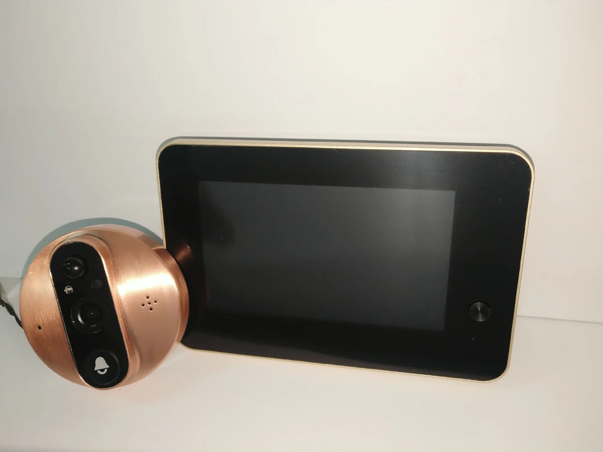 Беспроводной домофон дверной звонок приложение удаленный глазок Инфракрасная