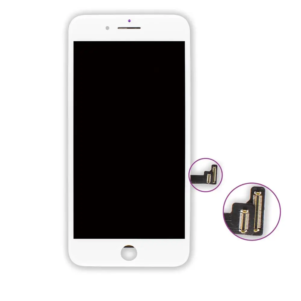 Черный/белый Ecran ЖК-дисплей для iPhone 7 Plus 6 5 дигитайзер 3D сенсорный экран Замена без