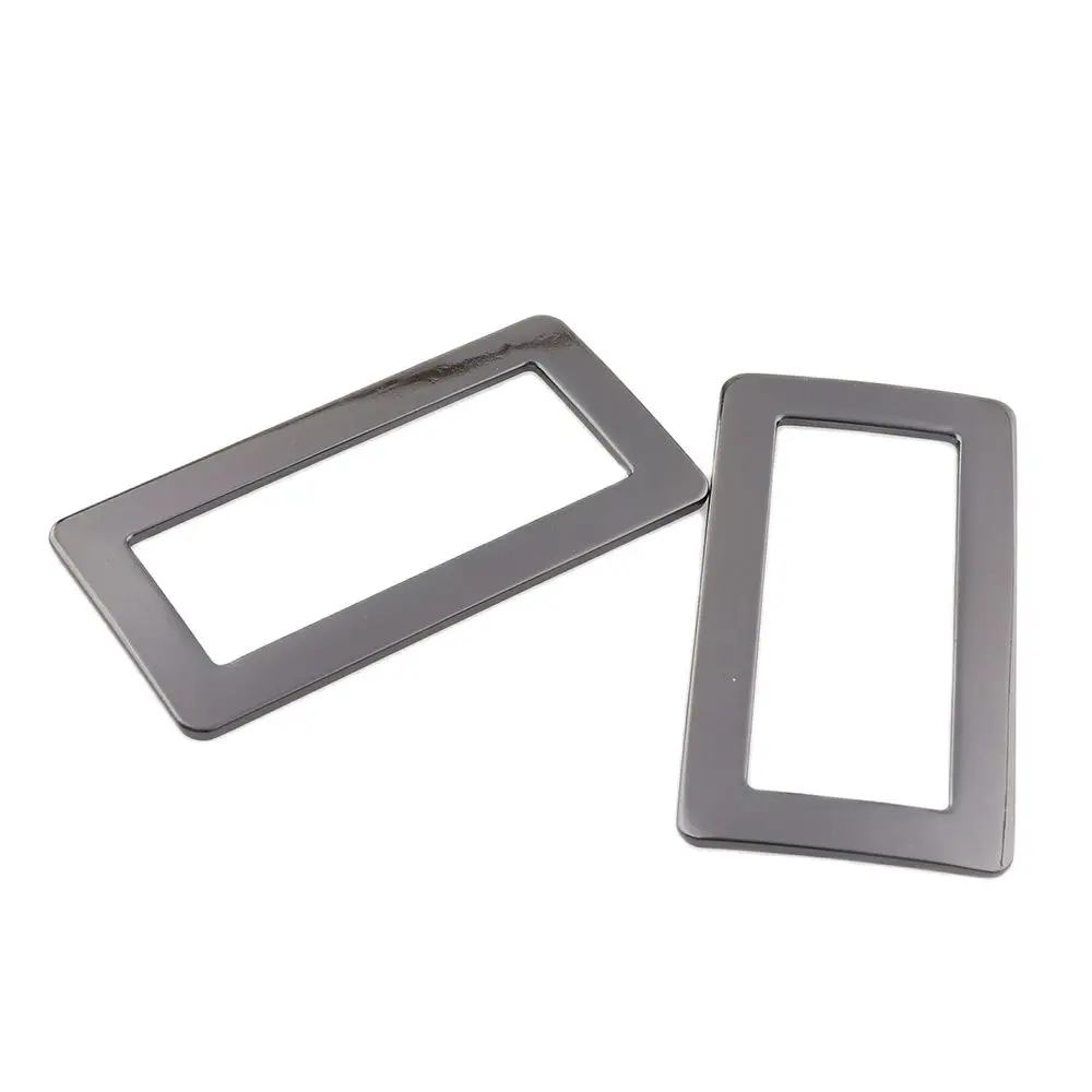 10 шт. черная металлическая прямоугольная квадратная петля 2 дюйма (49 мм) d образное