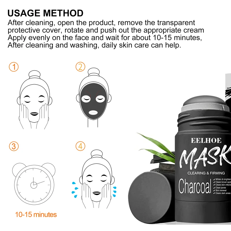 EELHOE Тканевая маска с витамином С карандаш для лица очистки палочки пластилина