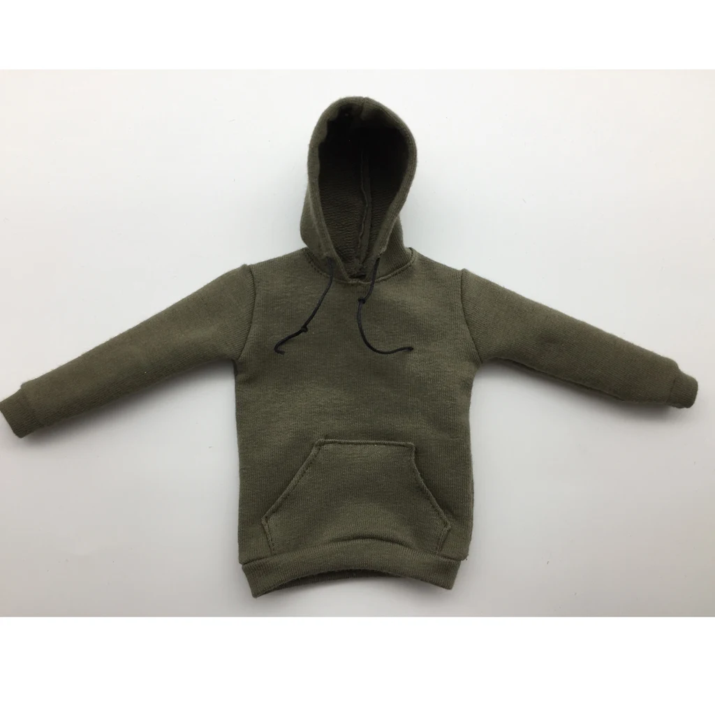

1:6 Scale Mens Long Hoodie Hooded Sweatshirt Street Style Hoodies Outfit Clothes Toy for 12inch Action Figure