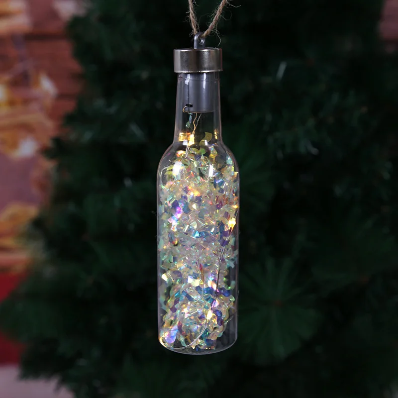 

Hot-selling Christmas Decorations, 16cm,Floating Bottle Lights,Christmas Tree Lighting,Festive Parties, New Year Home Decoration