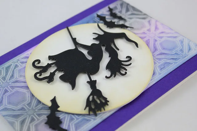 MT Craft Хэллоуин волшебная метла ведьма металлические Вырубные штампы высечка