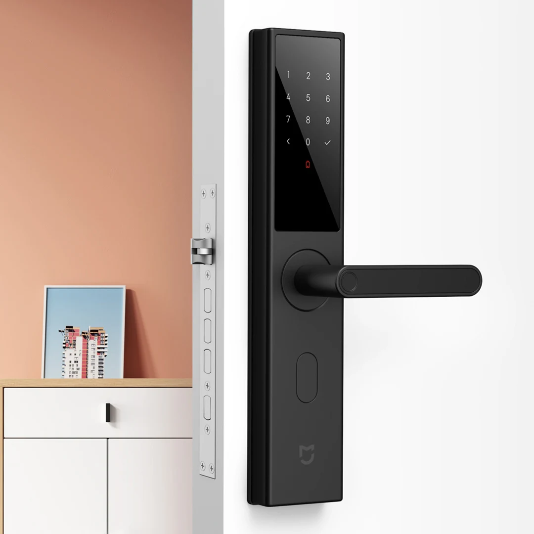 Xiao mi jia умный дверной замок Молодежный умный замок Пароль отпечатка пальца Bluetooth разблокировка обнаружения сигнализации работы mi Home управление приложением
