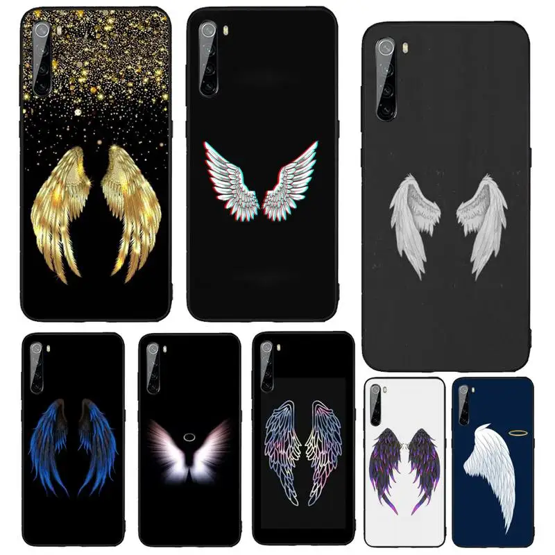 

Exquisite Wings Phone Case For Xiaomi Redmi 10 10x Note 9 9T 9A 9S 7 8 9se 7a 8a 8t Pro Max K20 30 Pro Funda