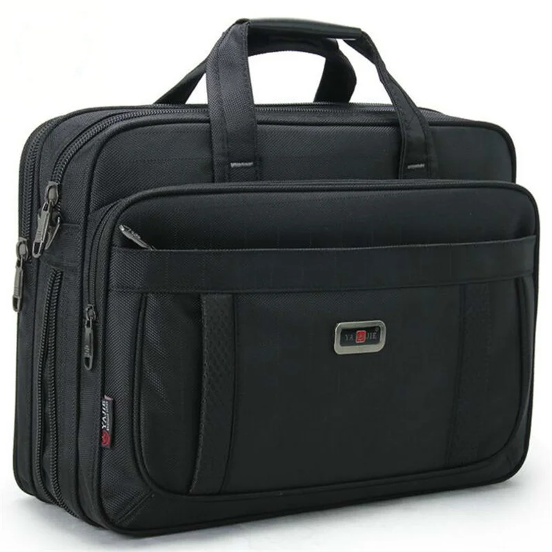

Men's Laptop Bags Large Capacity Single Shoulder Bag Fashion Busin Men Briefcase Brand 15" For HP DELL Lenovo Acer Asus