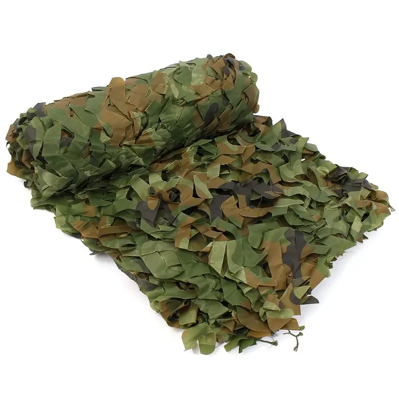 2M X 4M Military Camouflage Net Army Netting Sports Tent Woodlands Leaves Camo Cover for Outdoor Hunting Camping Car | Спорт и