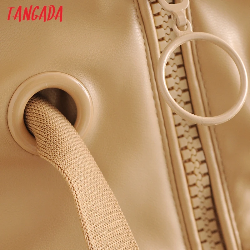 Tangada женская обувь черного цвета на меху из искусственного меха раздел-куртки и