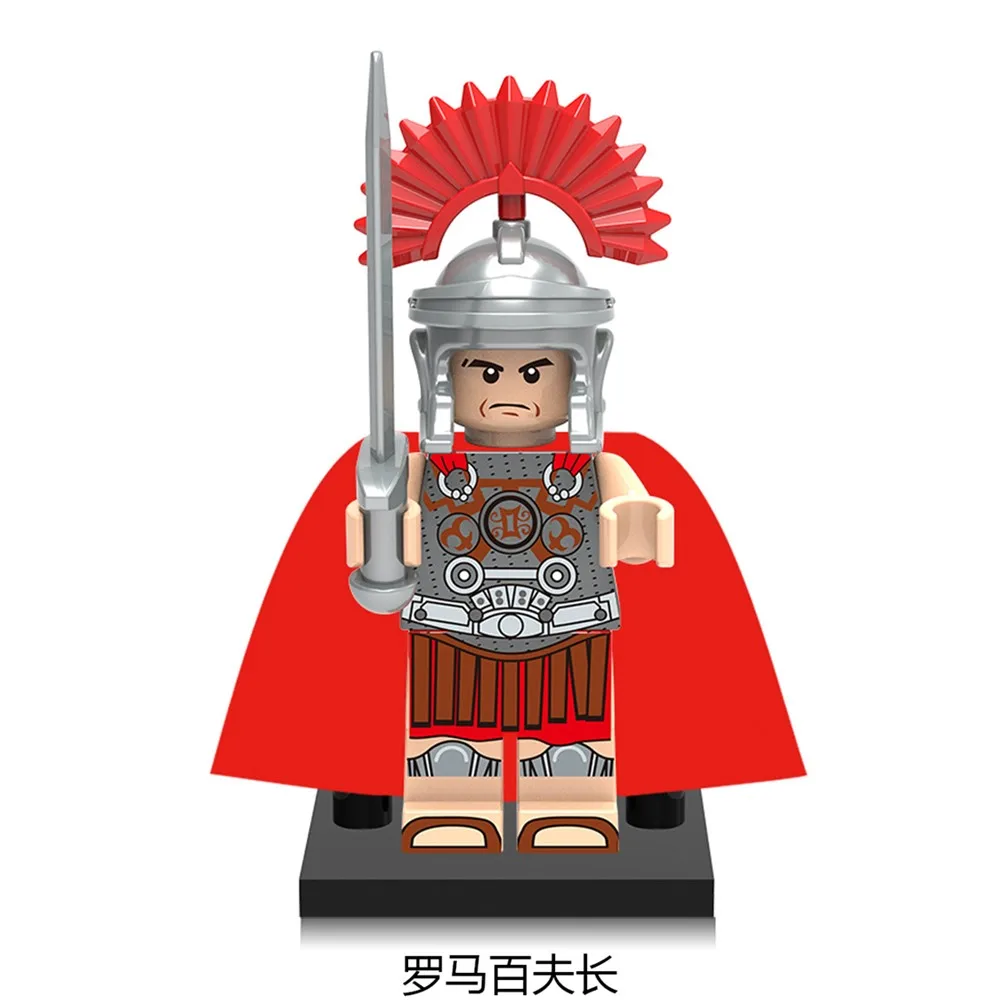 Middle Ages Roman Commander Spartan warriors Elven Hunter Building Blocks Bricks Kids Toy Gifts Compatible with legokess | Игрушки и