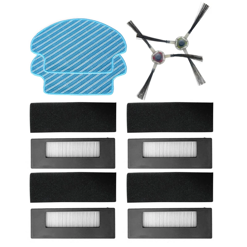 Фильтр боковая щетка Швабра замена ткани для робота пылесоса Ecovacs Deebot DE55|Чистящие