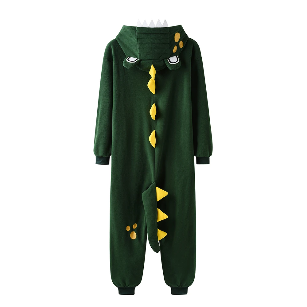 Women Animal Crocodile Onesie Sleepwear Kigurumis Pajama Funny Pajamas Unisex Jumpsuits Homewear Cute Overalls Party Costume