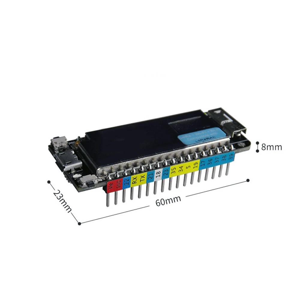 Макетная плата Taidacent ESP32 + LoRa SX1276 протокол LoRaWAN беспроводная палочка Wi Fi Интернет