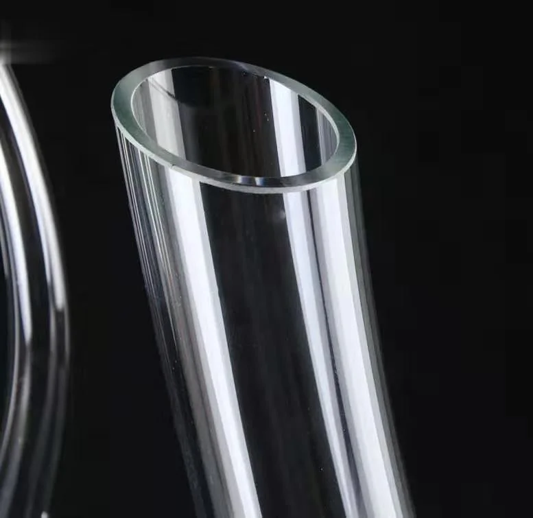 Янтарный прозрачный хрустальный U образный Графин для вина Подарочная коробка