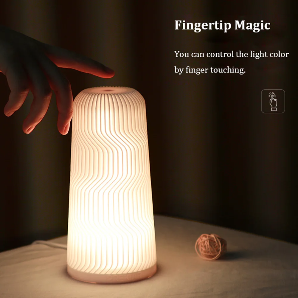 

3D Printing Lamp Remote Control 16 Colors Night Light Home Decoration night Lamp for baby bedroom