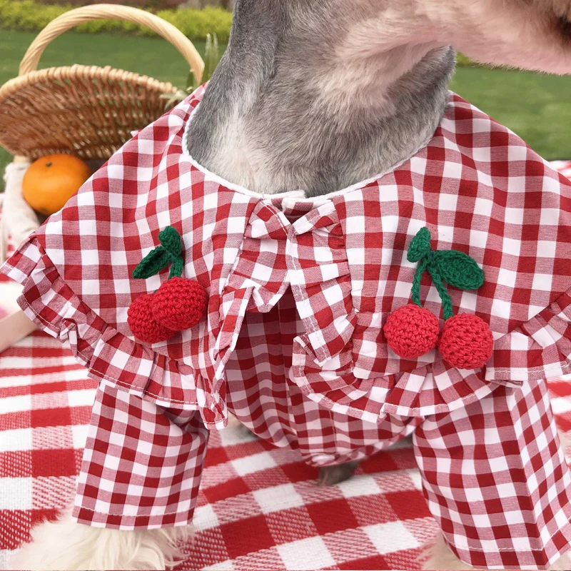 Одежда для собак маленьких девочек чихуахуа йоркширских терьеров летняя осенняя