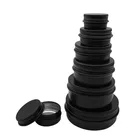 30Pcs пустая алюминиевых банок консервные банки с резьбой Топ 5g 10g 1 5g, а так же 30 г, 50 г, 60 г круглые свечи специй коробки в форме сердца с завинчивающейся крышкой, контейнеры