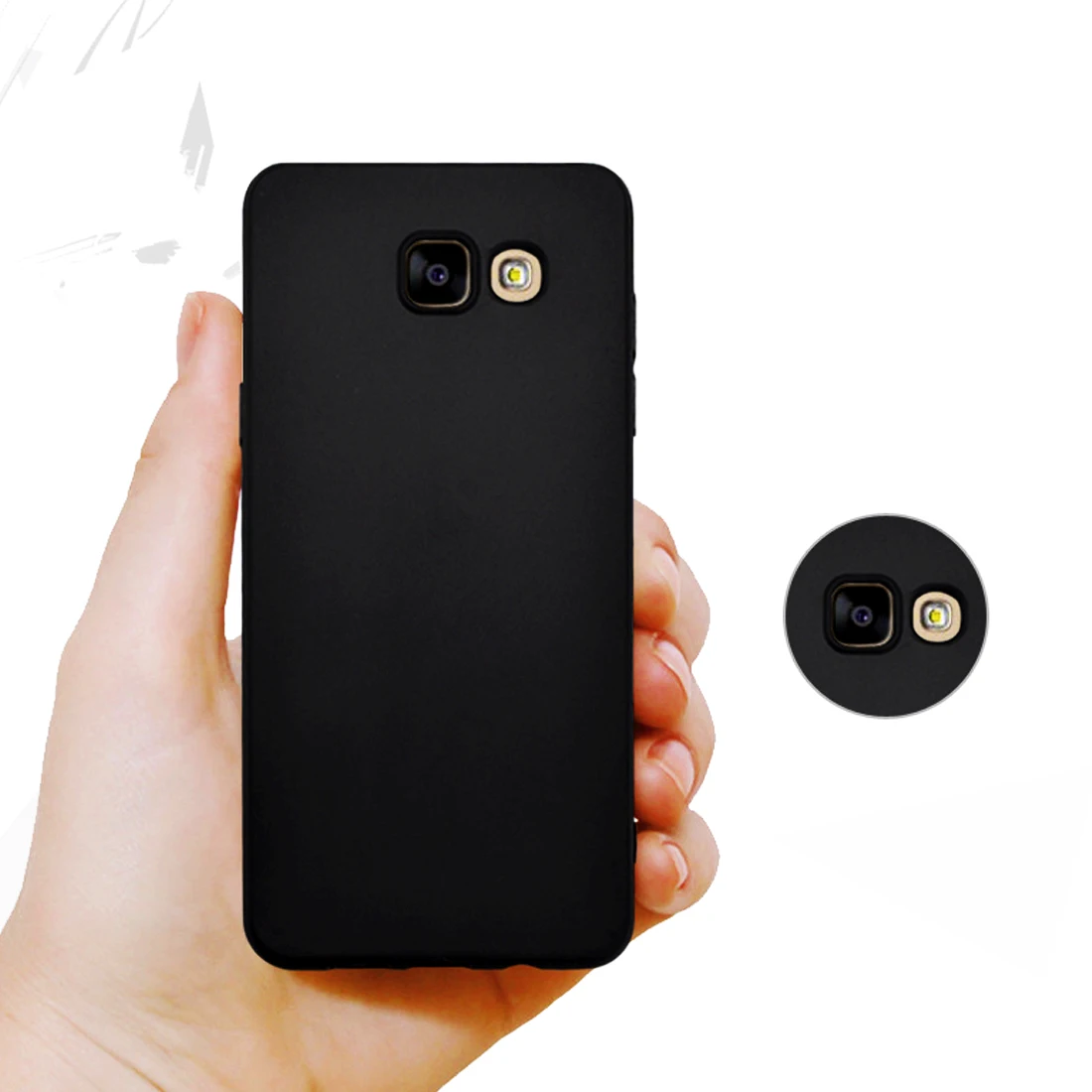 Персонализированный Чехол для телефона на заказ черный чехол из ТПУ Samsung S20 Ultra S10