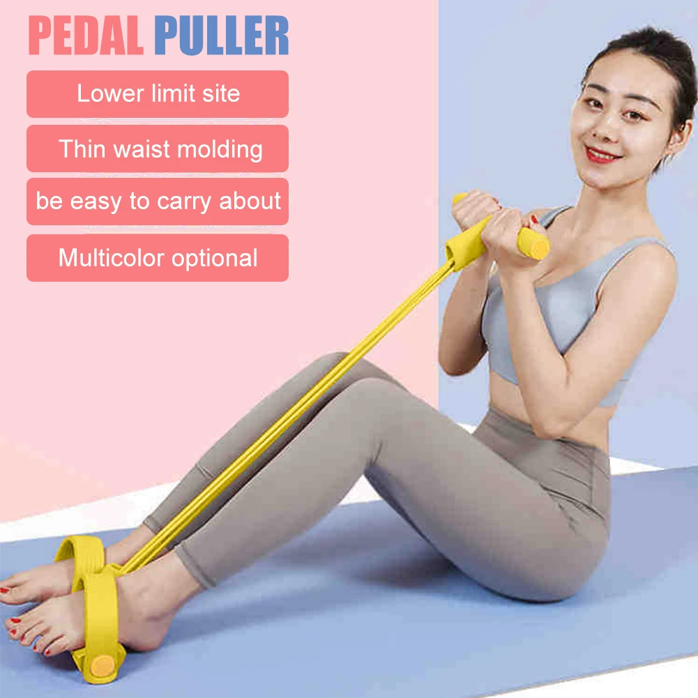 

Педаль ралли фитнес Выдвижная веревка тренировка сидячий пружинный Многофункциональный животик для легкой безопасности на ногах рабочие ...