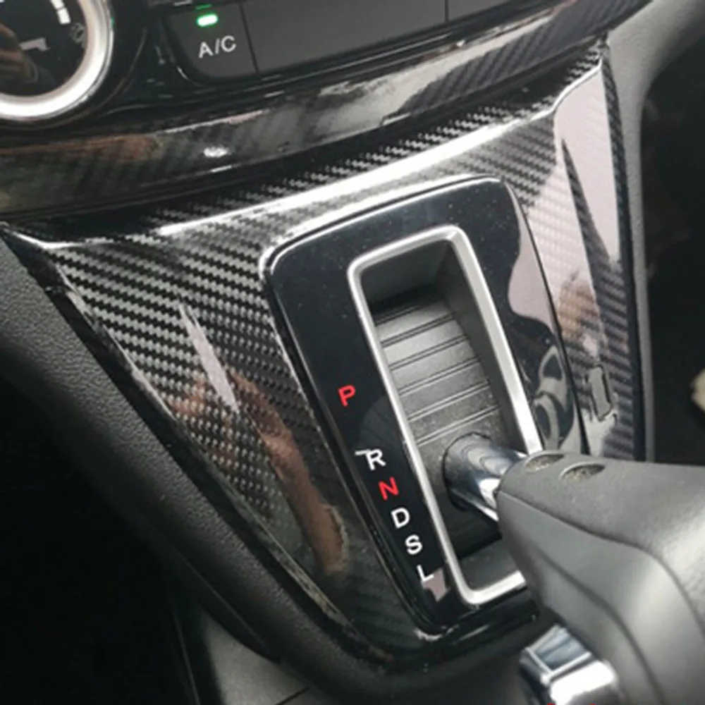 Наклейка на крышку левостороннего привода для Honda CRV 2012 2016 углеродная Внутренняя