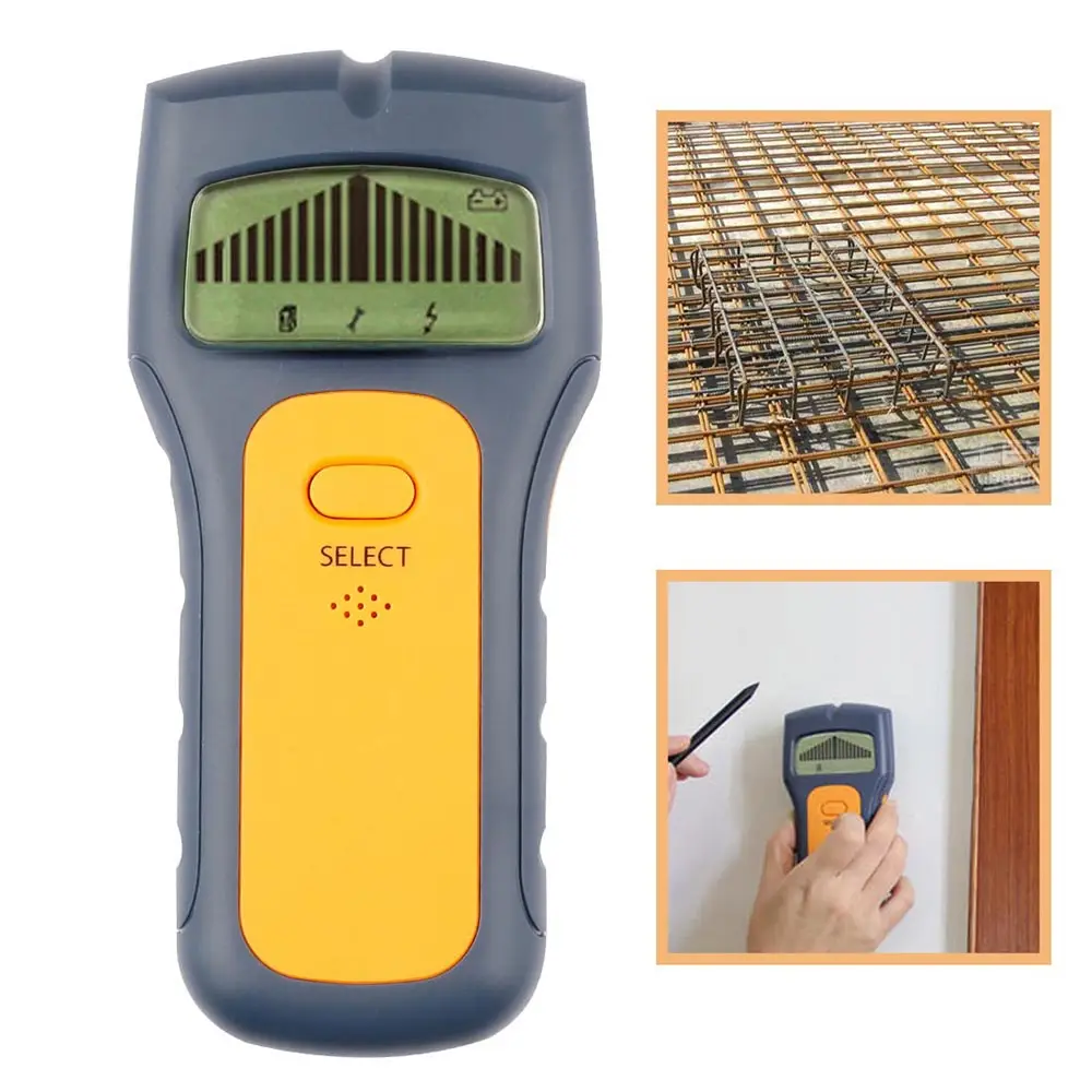 TS79 Metal Detector 3 In 1 Wall Density Scanner Gold Finder Electric Box Convenient Practical Portable | Инструменты