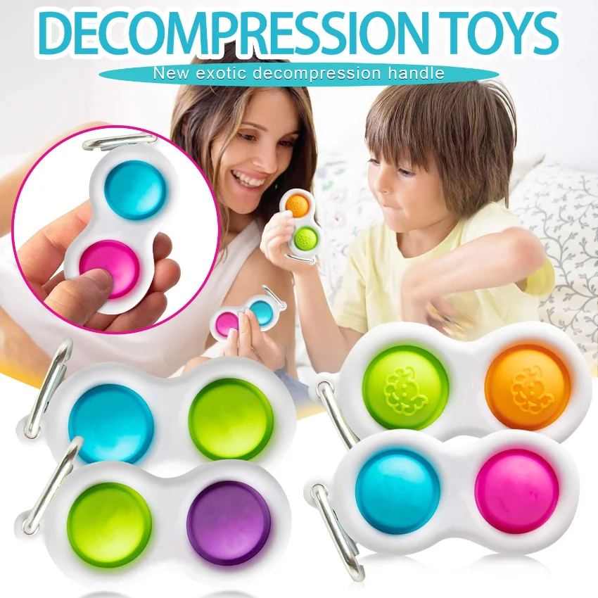 

1Set Creative Children Adult Dimple Toy Pressure Reliever Board Controller Dimple Fidget Toys In Stock Decompression Gift