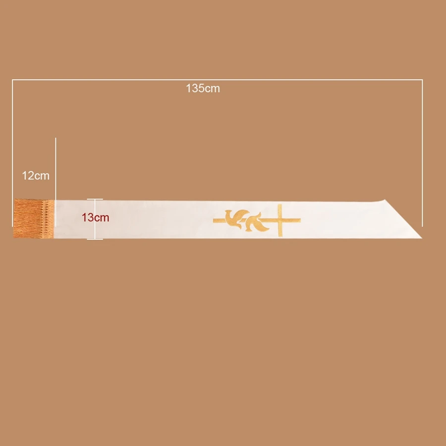 Свадебный палантин с вышивкой крестом длина 110 дюйма |