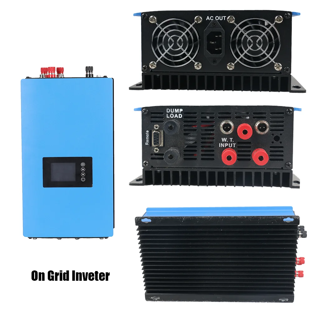 Китайская фабрика 3 кВт ветряной генератор с горизонтальной осью энергомельница