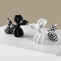 light luxury balloon dog decoration creative animal home living room soft outfit girl cute decoration home decoration