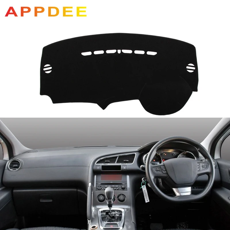 Приборная панель автомобиля APPDEE коврик для приборной панели Peugeot 3008 I 2008 2009 2010 2011