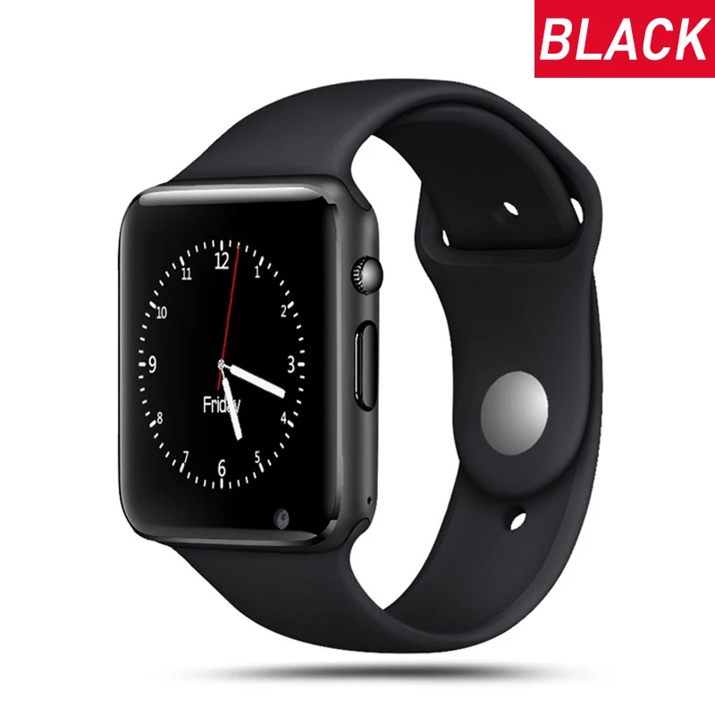 Bluetooth A1 Смарт часы спортивные наручные Поддержка 2G SIM TF камера Smartwatch для телефона