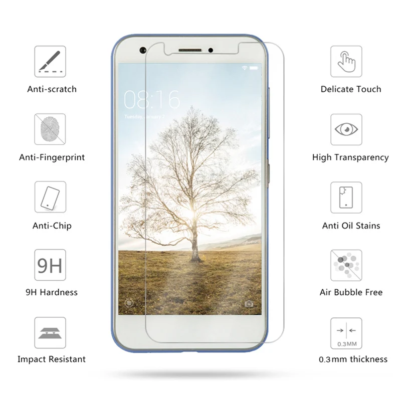 Защитная пленка для экрана Blade L5 Plus L3 L2 L110 9H HD закаленное стекло ZTE A6 A610 A520 A512 A510 A452