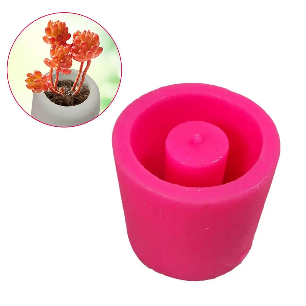 

Cement Flower Pot Silicone Mold Home Decoration Crafts Succulent Plant Concrete Planter Vase Mold DIY Clay Cement Silicone Mold