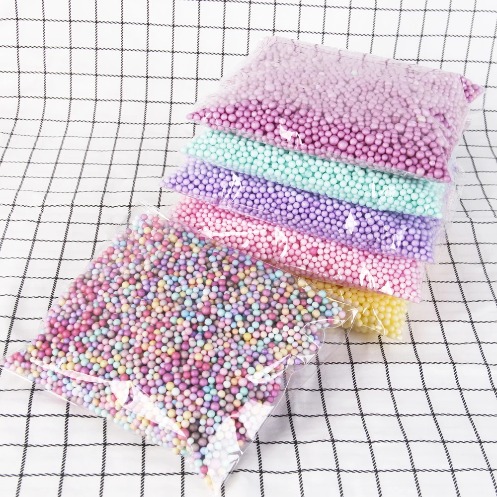 Круглые пластиковые шарики David accessories 4-6 мм 1 упаковка декоративная подушка для