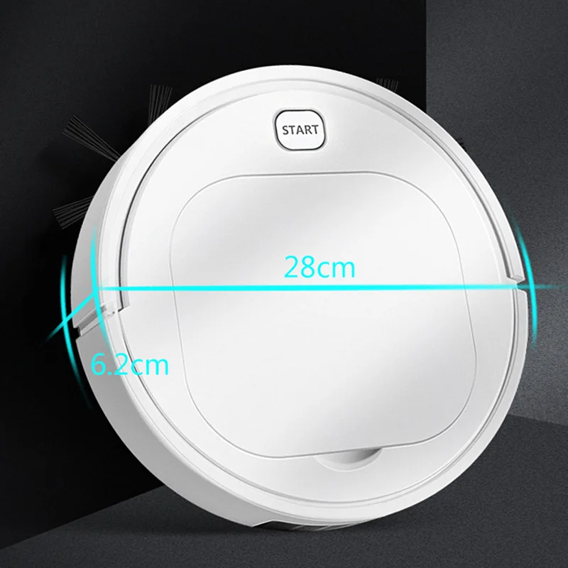 

USB Charging Intelligent Lazy Robot Wireless Vacuum Cleaner Sweeping Vaccum Cleaner Robots Carpet Household Cleaning Machine Whi