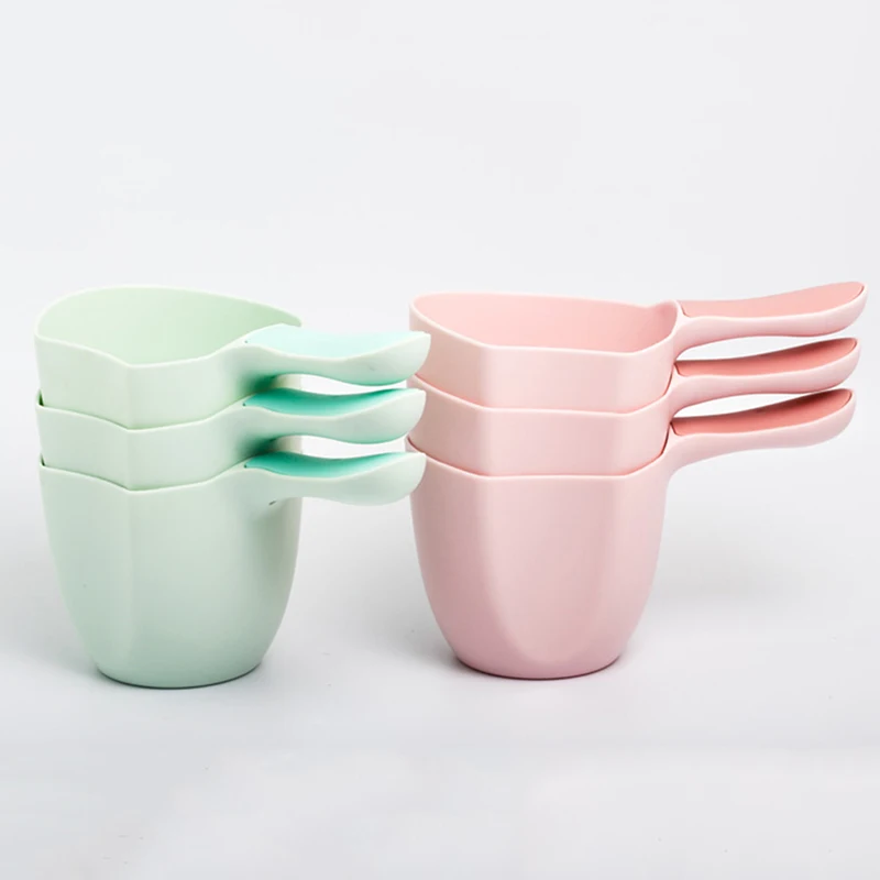 

Plastic Milk Powder Scoop Baby Water Scoop Baby Shampoo Bath Spoon Child Wash Hair Rinse Cup Kids Bath Waterfall Mini Cup