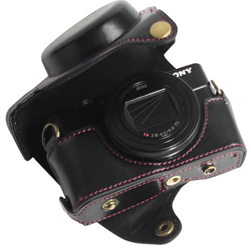 Искусственная кожа цифровая камера чехол сумка чехол для sony RX100VII M7 RX100VI M6 RX100V M5 RX100VA M5A RX100IV M4 RX100 III II я M3 M2