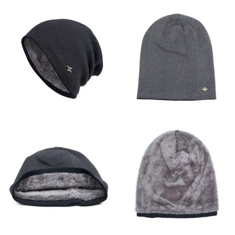 Прямая поставка зимние теплые шапки для женщин и мужчин вязаные лыжные крючком