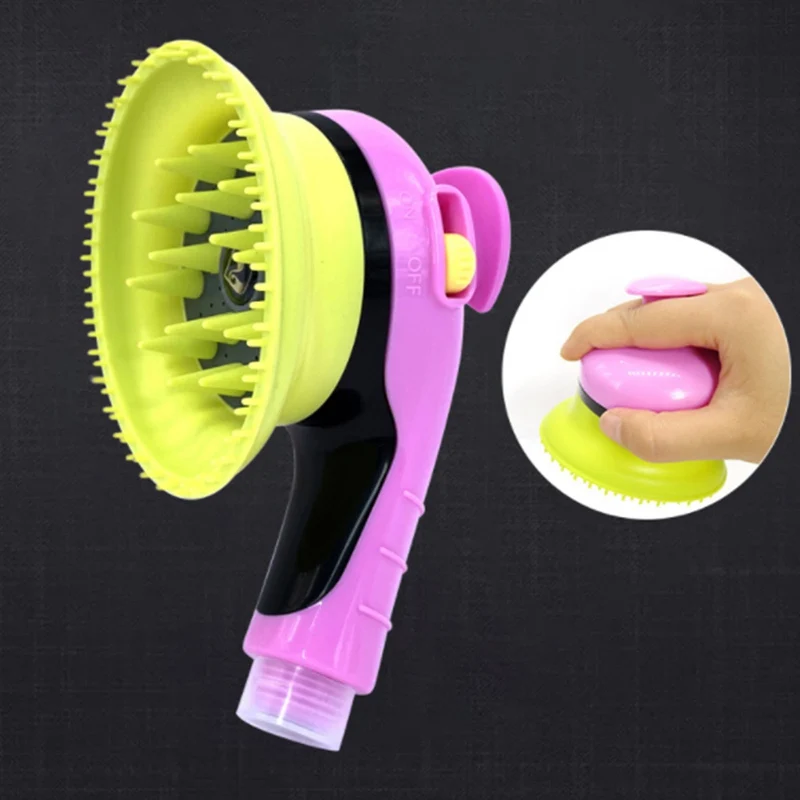 

Pet shower dog bath brush massage shower head cat and dog bath massage brush