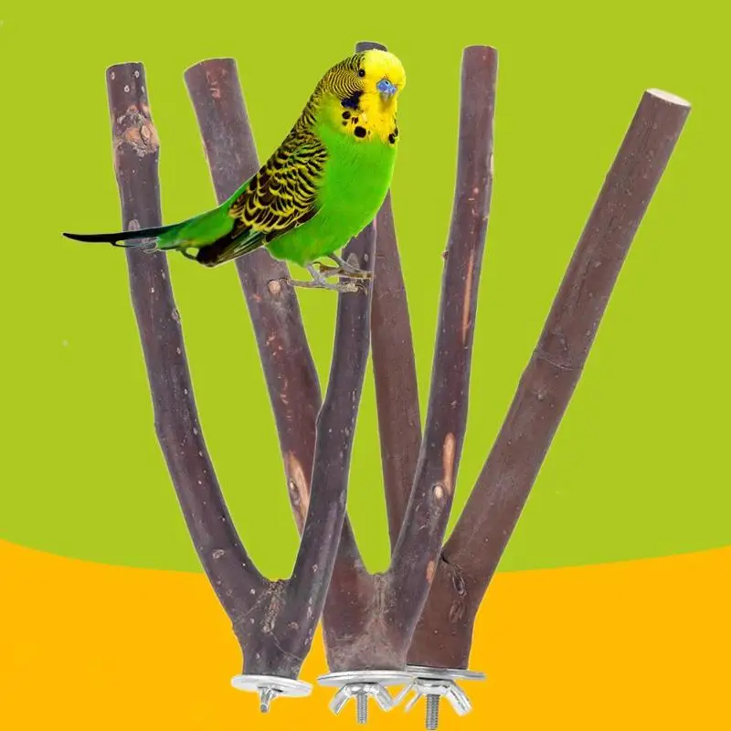 Деревянная вилка для домашних животных подставка ветвей дерева стойка белка