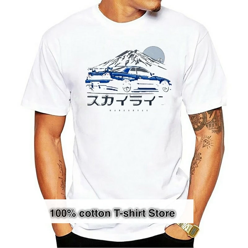 

Men tshirt Skyline GTR R34 Unisex T Shirt women T-Shirt tees top