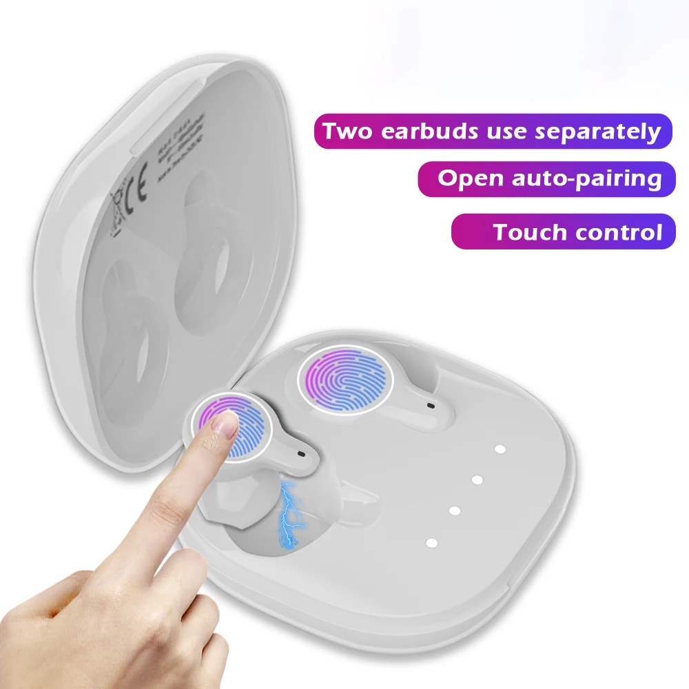 

EP810 TWS Bluetooth Earphone Mini Wireless Earbuds IPX5 Waterproof Sports Stereo Headset with Mic For Xiaomi Phone