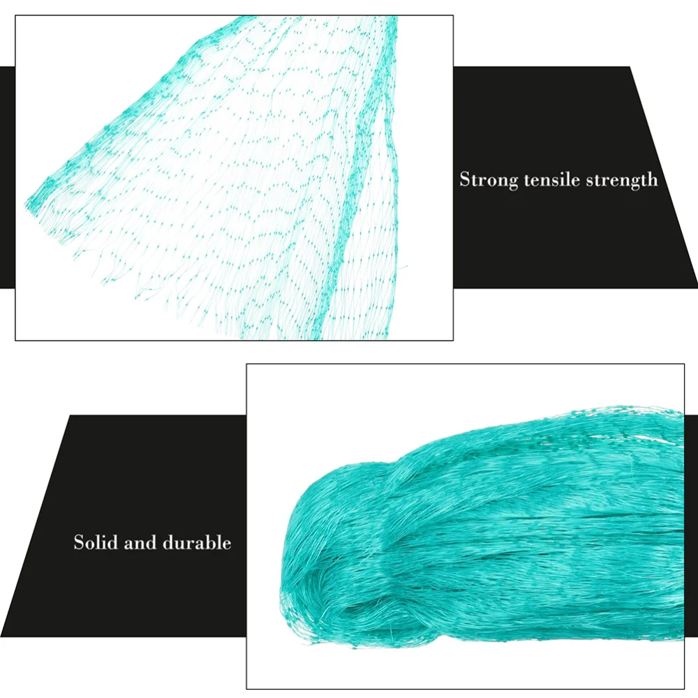 

1 Set Fruit Anti Bird Protection Nets with Ground Nails and Cable Ties (Green)