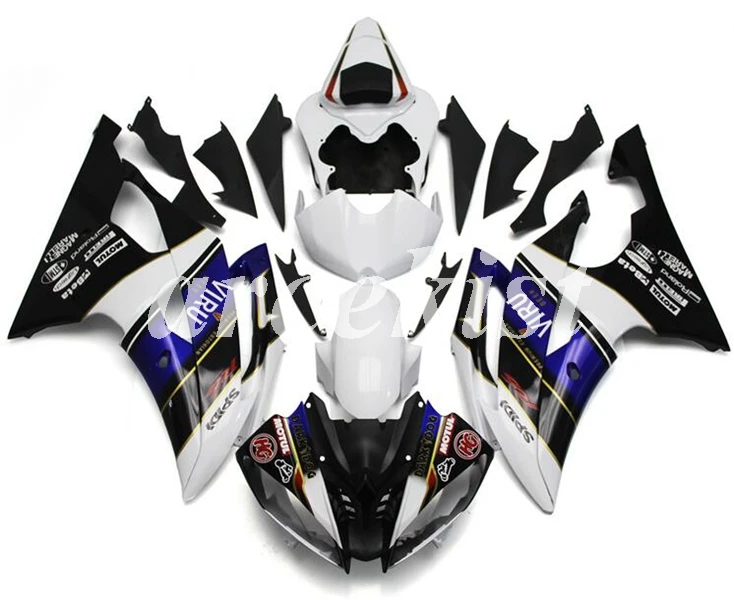 

4 бесплатные подарки литья под давлением Новый ABS обтекатели комплект подходит для YAMAHA YZF-R6 2008 - 2016 08 09, 10, 11, 12, 13, 14, 15, 16 лет тела комплект синего...