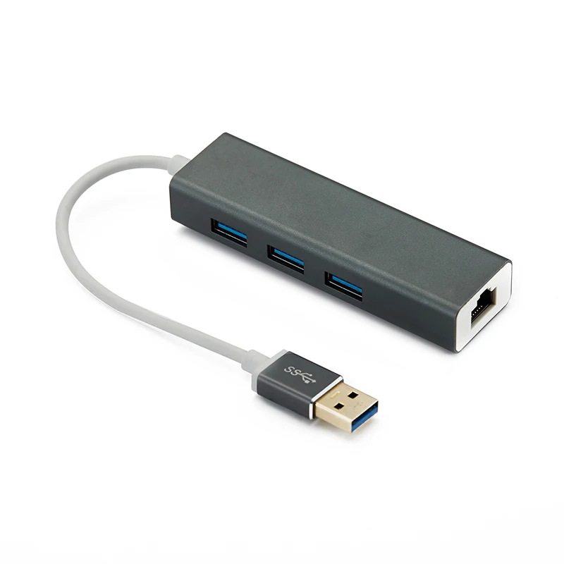 USB3.0 концентратор Gigabit Ethernet сетевой адаптер + 3 порта USB 0 к RJ45 10/100/1000M Lan Карта для