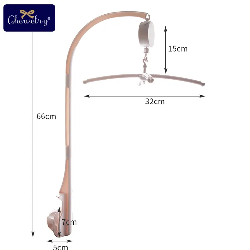 Детский мобильный Висячие погремушки игрушки Колокольчик для кровати заводная