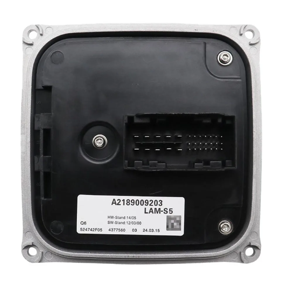 Управляющий блок передних LED-фар для Mercedes Benz A2189009203 ML63 ML300 ML320 ML350 ML400 SL63 SL350 SL500 CLS350 CLS63 2012-2016 годов выпуска.
